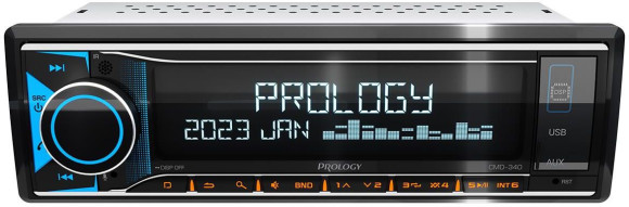 Автомагнитола Prology CMD-340 1DIN 4x55Вт v4.2 AUX ПДУ RDS (PRCMD340) Автомагнитола Prology CMD-340 1DIN 4x55Вт v4.2 AUX ПДУ RDS (PRCMD340)