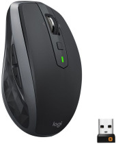 Мышь Logitech MX Anywhere 2S черный оптическая 4000dpi беспров. BT/Radio USB 7but (910-006211)