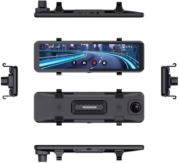 Видеорегистратор TrendVision CarPlay Mirror черный 2Mpix 2160x3840 2160p 150гр. MSTAR 8826 Видеорегистратор TrendVision CarPlay Mirror черный 2Mpix 2160x3840 2160p 150гр. MSTAR 8826