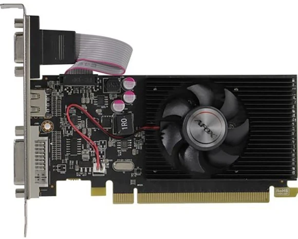 Видеокарта Afox PCI-E 2.0 AF710-1024D3L8 NVIDIA GeForce GT 710 1Gb 64bit GDDR3 954/1333 DVIx1 HDMIx1 CRTx1 HDCP Ret