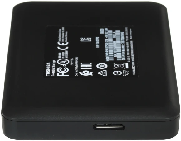 Жесткий диск Toshiba USB3.2 Gen1 2TB HDTP320EK3AA Canvio Ready 2.5" черный