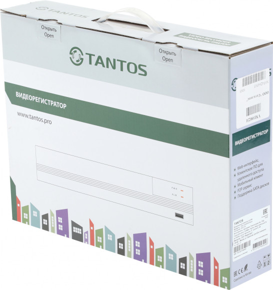 Видеорегистратор Tantos TSr-UV0416 Eco