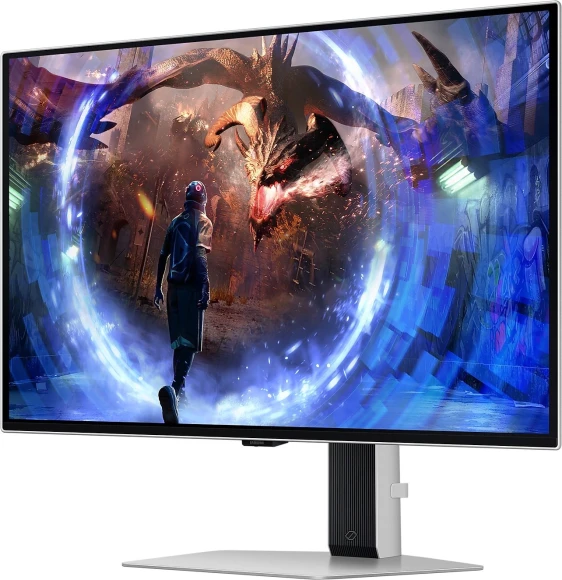 Монитор Samsung 27" Odyssey G6 S27DG600SIXCI черный OLED LED 1ms 16:9 HDMI матовая HAS Piv 250cd 178гр/178гр 2560x1440 360Hz FreeSync Premium Pro DP Quad 2K (1440p) USB 6.9кг