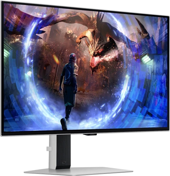Монитор Samsung 27" Odyssey G6 S27DG600SIXCI черный OLED LED 1ms 16:9 HDMI матовая HAS Piv 250cd 178гр/178гр 2560x1440 360Hz FreeSync Premium Pro DP Quad 2K (1440p) USB 6.9кг