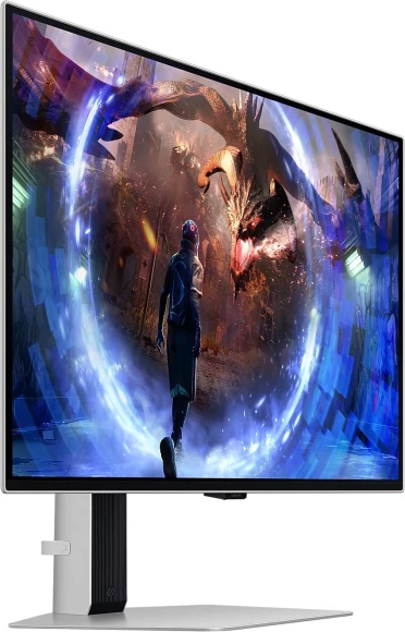 Монитор Samsung 27" Odyssey G6 S27DG600SIXCI черный OLED LED 1ms 16:9 HDMI матовая HAS Piv 250cd 178гр/178гр 2560x1440 360Hz FreeSync Premium Pro DP Quad 2K (1440p) USB 6.9кг