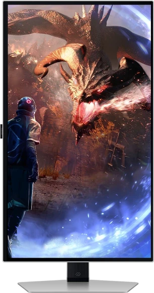 Монитор Samsung 27" Odyssey G6 S27DG600SIXCI черный OLED LED 1ms 16:9 HDMI матовая HAS Piv 250cd 178гр/178гр 2560x1440 360Hz FreeSync Premium Pro DP Quad 2K (1440p) USB 6.9кг