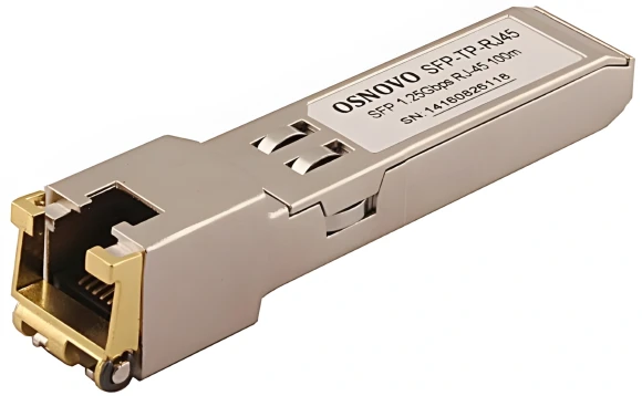 Модуль Osnovo SFP-TP-RJ45 Модуль Osnovo SFP-TP-RJ45