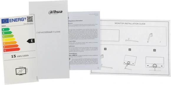 Монитор Dahua 21.5" DHI-LM22-B201S черный IPS LED 5ms 16:9 HDMI M/M матовая 1000:1 250cd 178гр/178гр 1920x1080 75Hz VGA FHD 2кг