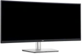 Монитор Dell 34.14" P3424WE серебристый/черный IPS LED 21:9 HDMI матовая HAS Piv 300cd 178гр/178гр 3440x1440 60Hz DP WQ USB 10.17кг