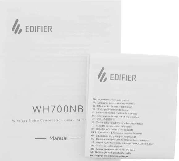 Гарнитура мониторные Edifier WH700NB слоновая кость беспроводные bluetooth оголовье