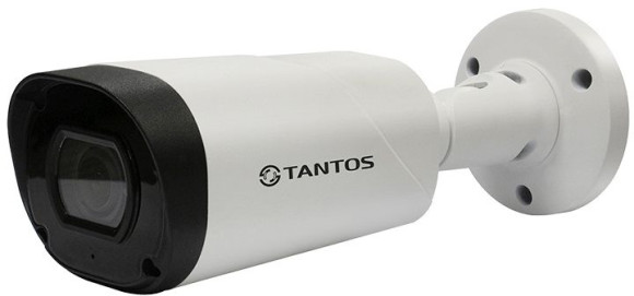 Камера видеонаблюдения аналоговая Tantos TSc-P1080pUVCv 2.8-12мм HD-CVI HD-TVI цв. корп.:белый/черный (00-00156691)