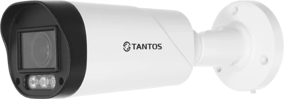 Камера видеонаблюдения аналоговая Tantos TSc-P1080pUVCv 2.8-12мм HD-CVI HD-TVI цв. корп.:белый/черный (00-00156691)