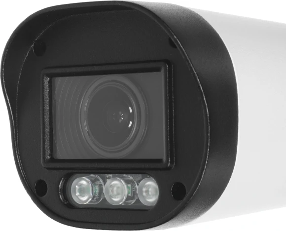 Камера видеонаблюдения аналоговая Tantos TSc-P1080pUVCv 2.8-12мм HD-CVI HD-TVI цв. корп.:белый/черный (00-00156691)