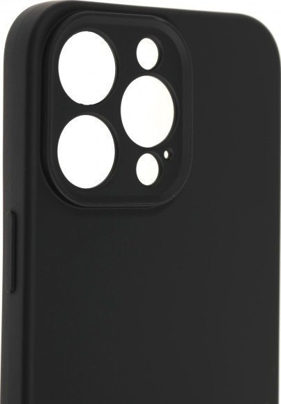 Чехол (клип-кейс) BoraSCO для Apple iPhone 15 Pro Max Microfiber Case черный (72425)