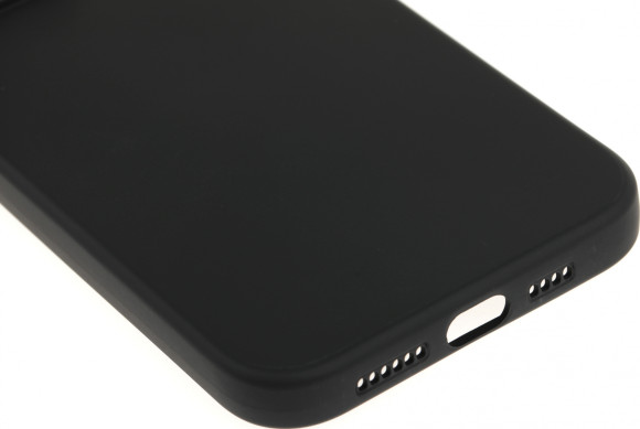 Чехол (клип-кейс) BoraSCO для Apple iPhone 15 Pro Max Microfiber Case черный (72425)