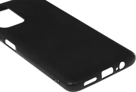 Чехол (клип-кейс) BoraSCO для Xiaomi Poco M4 Pro Silicone Case черный (матовый) (70106)
