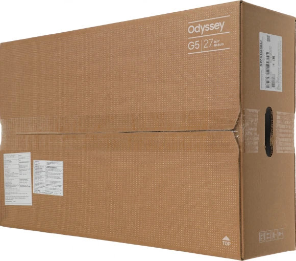 Монитор Samsung 27" Odyssey G5 S27CG550EI черный VA LED 1ms 16:9 HDMI матовая 300cd 178гр/178гр 2560x1440 165Hz FreeSync DP 2K USB 4.1кг Монитор Samsung 27" Odyssey G5 S27CG550EI черный VA LED 1ms 16:9 HDMI матовая 300cd 178гр/178гр 2560x1440 165Hz FreeSync DP 2K USB 4.1кг
