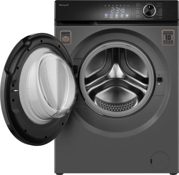 Стиральная машина Weissgauff WM 45127 Steam Color Touch класс: A+++ загр.фронтальная макс.:7кг темно-серебристый инвертор Стиральная машина Weissgauff WM 45127 Steam Color Touch класс: A+++ загр.фронтальная макс.:7кг темно-серебристый инвертор