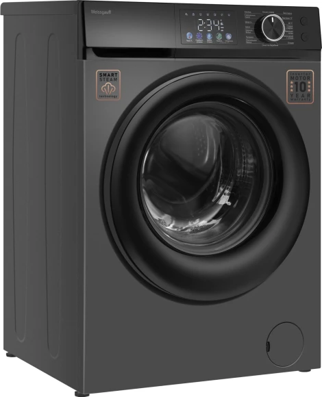 Стиральная машина Weissgauff WM 45127 Steam Color Touch класс: A+++ загр.фронтальная макс.:7кг темно-серебристый инвертор Стиральная машина Weissgauff WM 45127 Steam Color Touch класс: A+++ загр.фронтальная макс.:7кг темно-серебристый инвертор