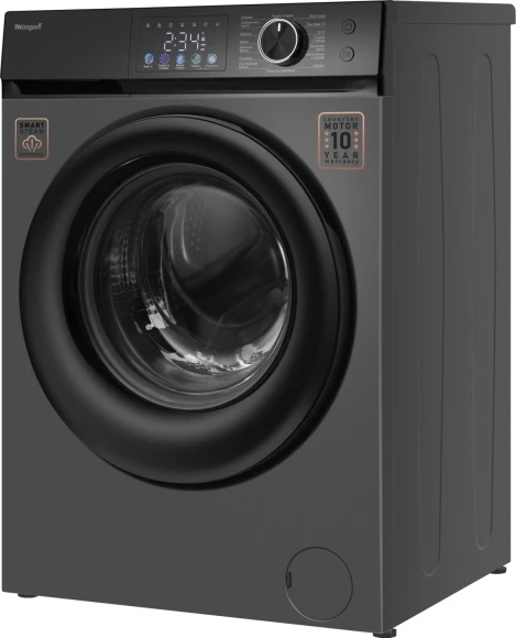 Стиральная машина Weissgauff WM 45127 Steam Color Touch класс: A+++ загр.фронтальная макс.:7кг темно-серебристый инвертор Стиральная машина Weissgauff WM 45127 Steam Color Touch класс: A+++ загр.фронтальная макс.:7кг темно-серебристый инвертор