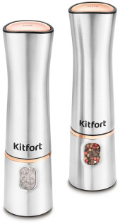 Кофеварка капельная Kitfort КТ-7411 450Вт белый/нержавеющая сталь