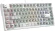 Клавиатура A4Tech MS76 механическая белый USB Multimedia for gamer LED кабель 1.8м