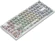 Клавиатура A4Tech MS76 механическая белый USB Multimedia for gamer LED кабель 1.8м