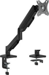 Кронштейн для мониторов Cactus CS-VM-MG-80-BK черный/белый 17"-32" макс.9кг настольный поворот и наклон