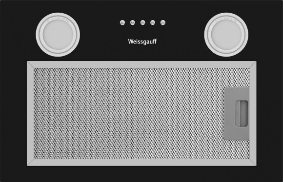 Вытяжка встраиваемая Weissgauff Box 456 Black черный управление: кнопочное (1 мотор) Вытяжка встраиваемая Weissgauff Box 456 Black черный управление: кнопочное (1 мотор)