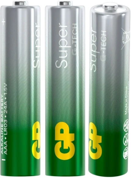 Батарея GP Super Alkaline G-Tech 24А AAA 1000mAh (8шт) Батарея GP Super Alkaline G-Tech 24А AAA 1000mAh (8шт)