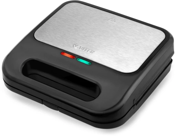 Вафельница Vitek VT-2628 800Вт черный/серебристый Вафельница Vitek VT-2628 800Вт черный/серебристый