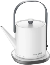 Чайник электрический Rondell RDE-WK813 0.8л. 1000Вт серый/черный корпус: металл