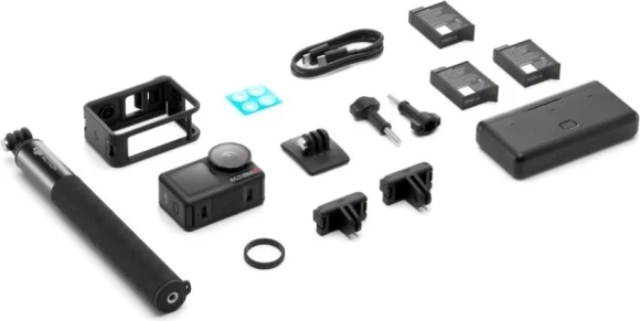 Экшн-камера Dji Osmo Action 5 Pro Adventure Combo 1xCMOS 12Mpix черный/черный