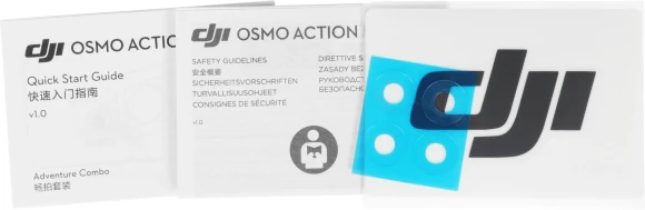 Экшн-камера Dji Osmo Action 5 Pro Adventure Combo 1xCMOS 12Mpix черный/черный