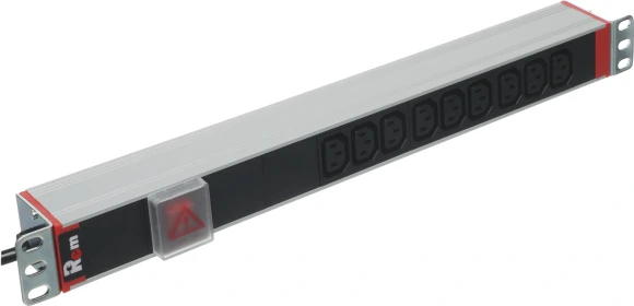 Блок распределения питания Rem R-16-9C13-V-440-3 гор.размещ. 9xC13 базовые 16A Schuko 3м