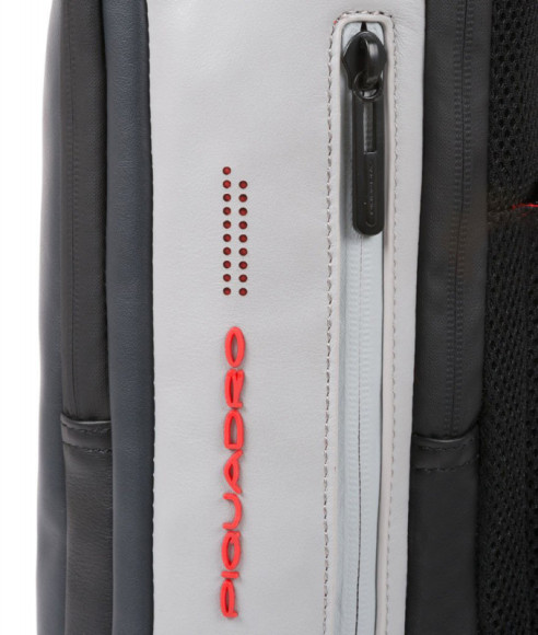Рюкзак мужской Piquadro Urban CA4818UB00/GRN серый/черный кожа Рюкзак мужской Piquadro Urban CA4818UB00/GRN серый/черный кожа