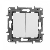 Выключатель Legrand Etika скрыт. 1кл. с подсветкой IP20 белый (672203)