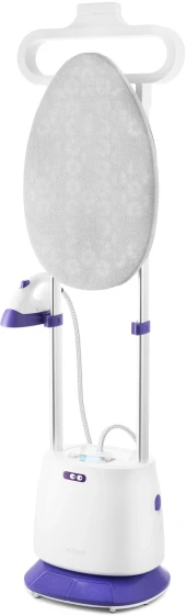 Отпариватель напольный Kitfort КТ-996 2300Вт белый/фиолетовый Отпариватель напольный Kitfort КТ-996 2300Вт белый/фиолетовый
