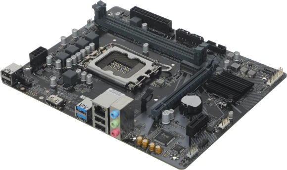 Материнская плата Gigabyte H610M K DDR4 Soc-1700 Intel H610 2xDDR4 mATX AC`97 8ch(7.1) GbLAN+HDMI