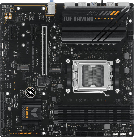 Материнская плата Asus TUF GAMING A620M-PLUS Socket AM5 AMD A620 4xDDR5 mATX AC`97 8ch(7.1) 2.5Gg RAID+HDMI+DP