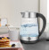 Чайник электрический Kitfort КТ-6107 1.7л. 2200Вт серебристый корпус: металл/пластик