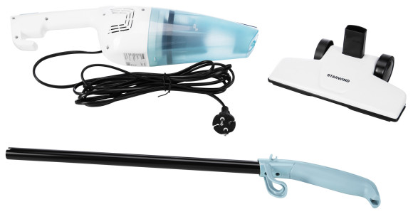 Пылесос ручной Starwind SCH1650 800Вт белый