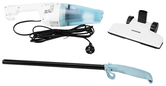 Пылесос ручной Starwind SCH1650 800Вт белый