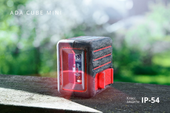 Уровень лазер. Ada Cube MINI Basic Edition 2кл.лаз. 635нм цв.луч. красный 2луч. (А00461)
