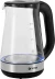 Чайник электрический Vitek VT-1181 1.7л. 2200Вт черный корпус: стекло