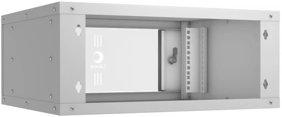 Шкаф коммутационный Cabeus (WSC-05D-9U55/45) настенный 9U 550x450мм пер.дв.стекл 30кг серый IP20 сталь Шкаф коммутационный Cabeus (WSC-05D-9U55/45) настенный 9U 550x450мм пер.дв.стекл 30кг серый IP20 сталь