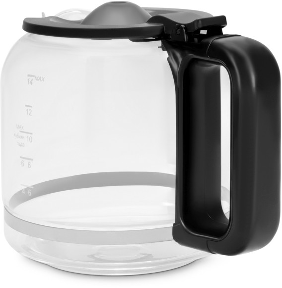 Кофеварка капельная Hyundai HYD-1212 900Вт черный/серебристый Кофеварка капельная Hyundai HYD-1212 900Вт черный/серебристый