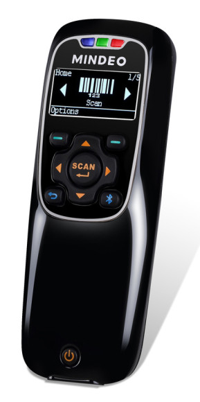 Сканер штрих-кода Mindeo MS3690Plus Mark 2D беспроводной черный (MS3690-2D-HD(BT))