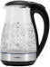 Чайник электрический Starwind SKP3039 1.7л. 2200Вт черный корпус: стекло/пластик