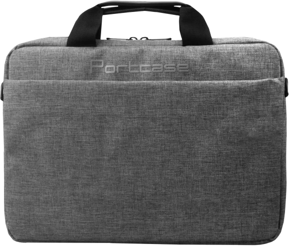 Сумка для ноутбука 14" Portcase KCB-1614 серый нейлон/полиэстер (KCB-1614 GREY) Сумка для ноутбука 14" Portcase KCB-1614 серый нейлон/полиэстер (KCB-1614 GREY)